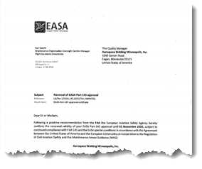 EASA Part-145 Approval